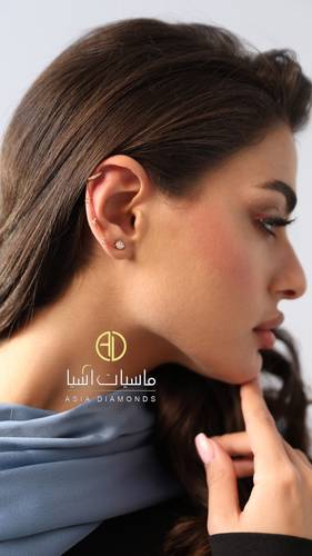 حلقه الماس بتصميم خاص