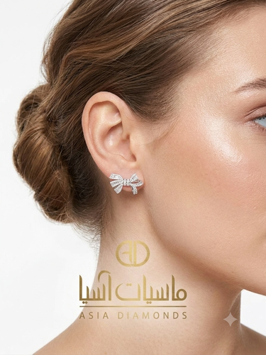 حلق الماس طبيعي