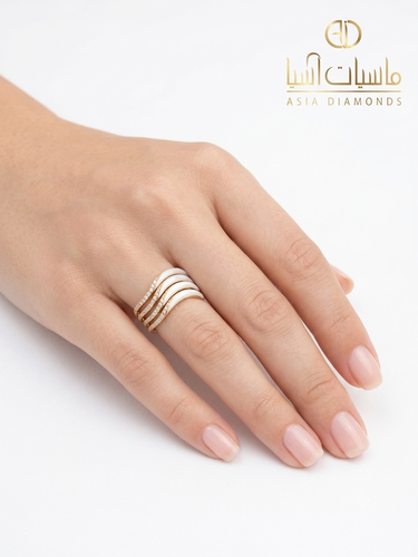خاتم الماس طبيعي مميز