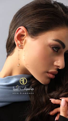 حلقه الماس بتصميم خاص
