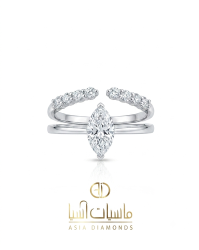 تونز الماس سولتير ماركيز وروند