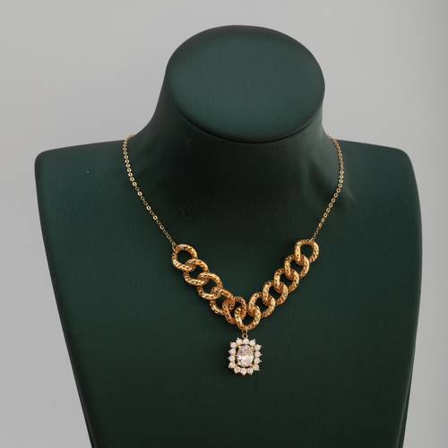 عقد جنزير عيار18