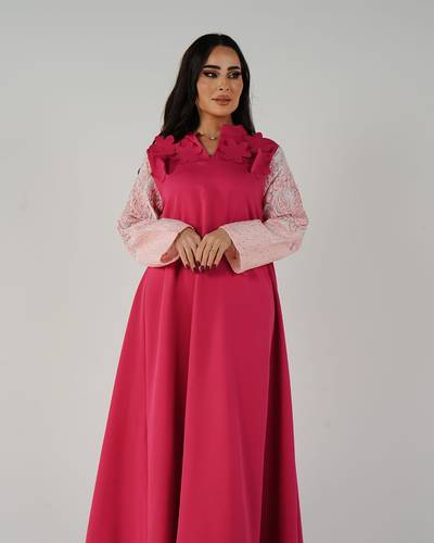 جلابية كريب باربي
