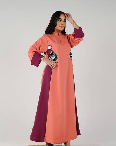 جلابية كريب باربي
