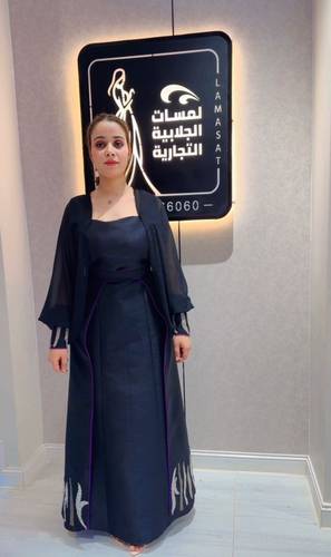 جلابية تفته فرنسي مع شيفون