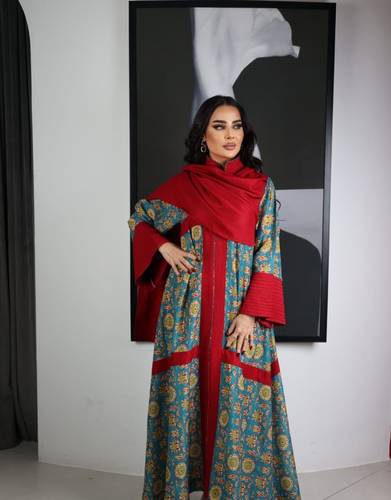 جلابية قطن مشجر