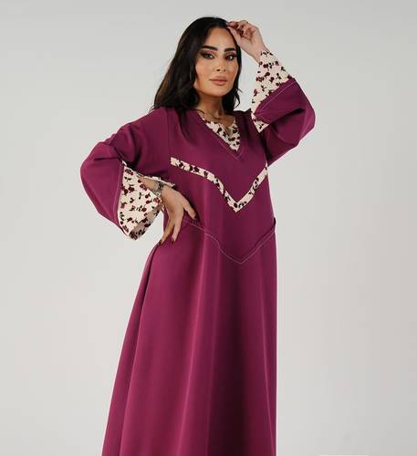 جلابية كريب باربي
