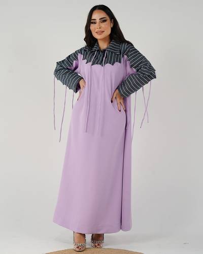 جلابية كريب باربي