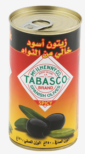12/350g| زيتون اسود بالفلفل الاحمر تباسكو