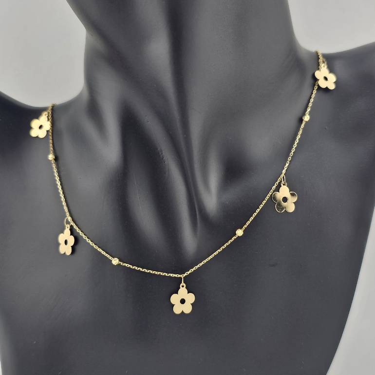 شوكر ذهب عيار 18