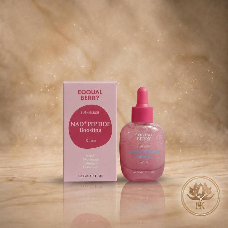 Eqqualberry Lush Blush NAD+ Peptide Boosting Serum