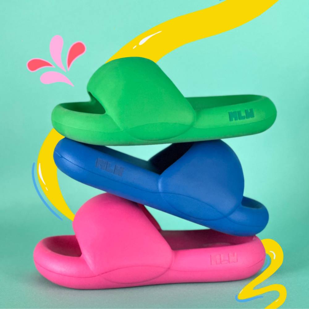 Hot Pink Slides