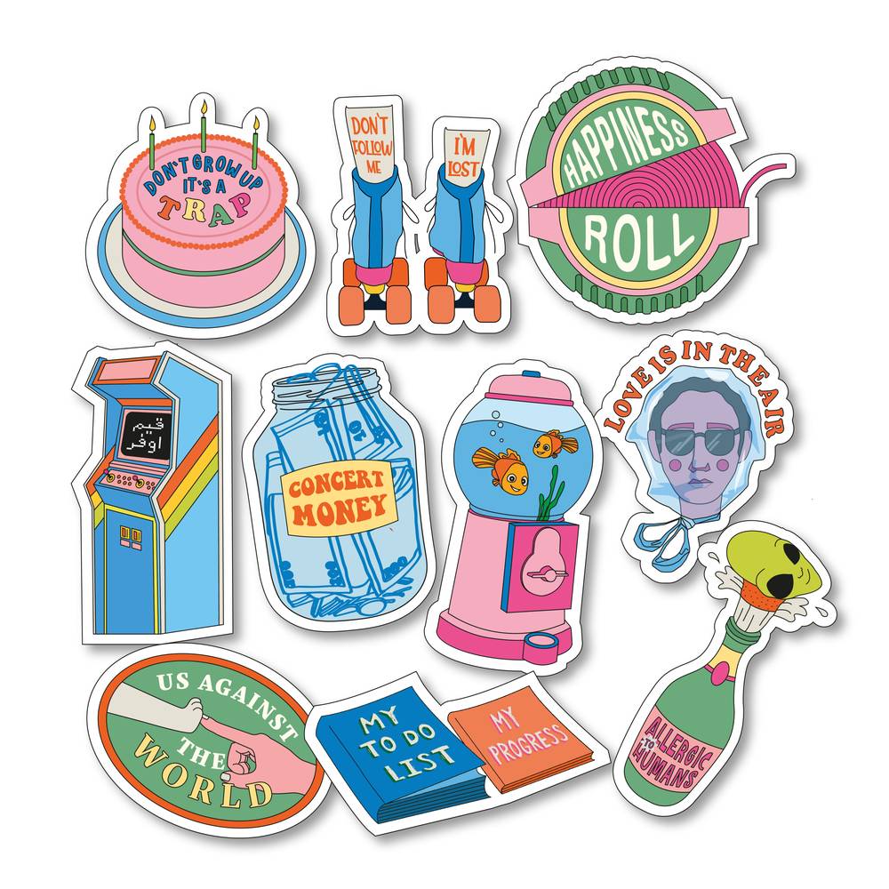  INNER CHILD Stickers 