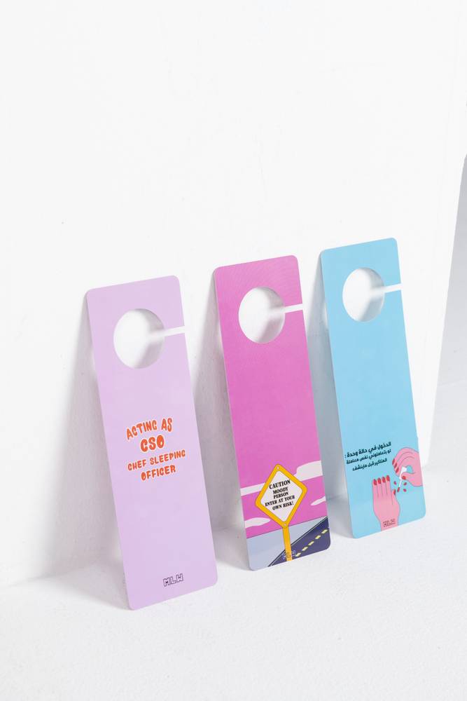 Moody Person Door Hanger 