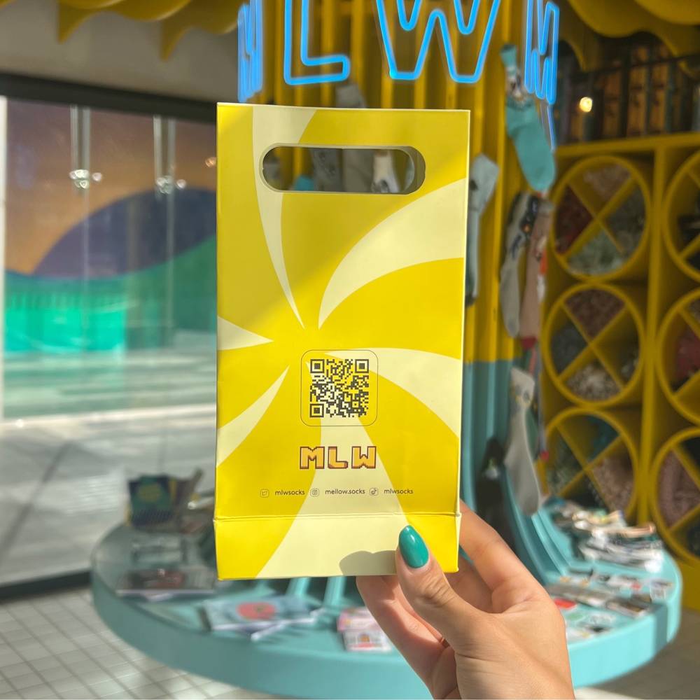 MLW Gift Bag - Yellow 