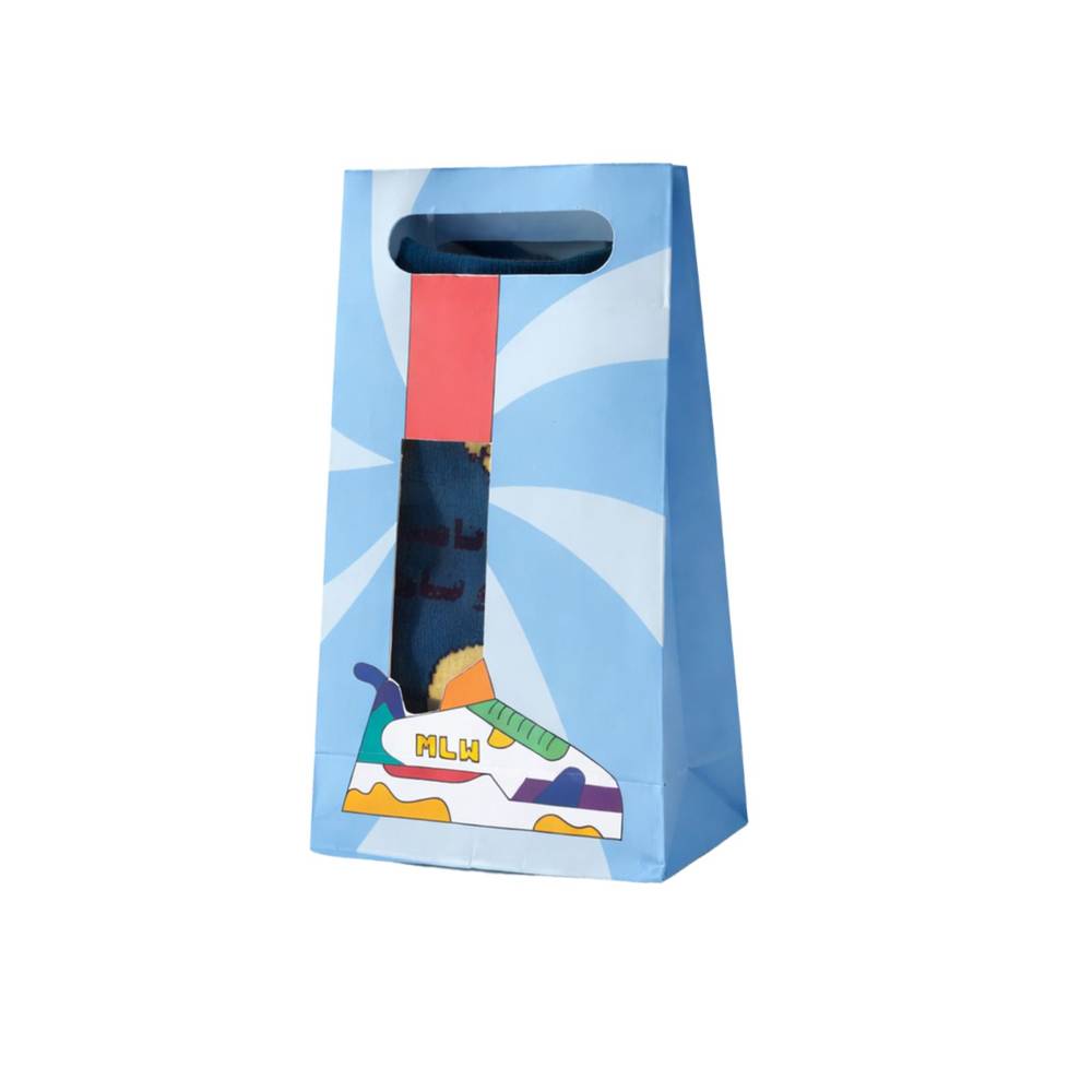 MLW Gift Bag - blue