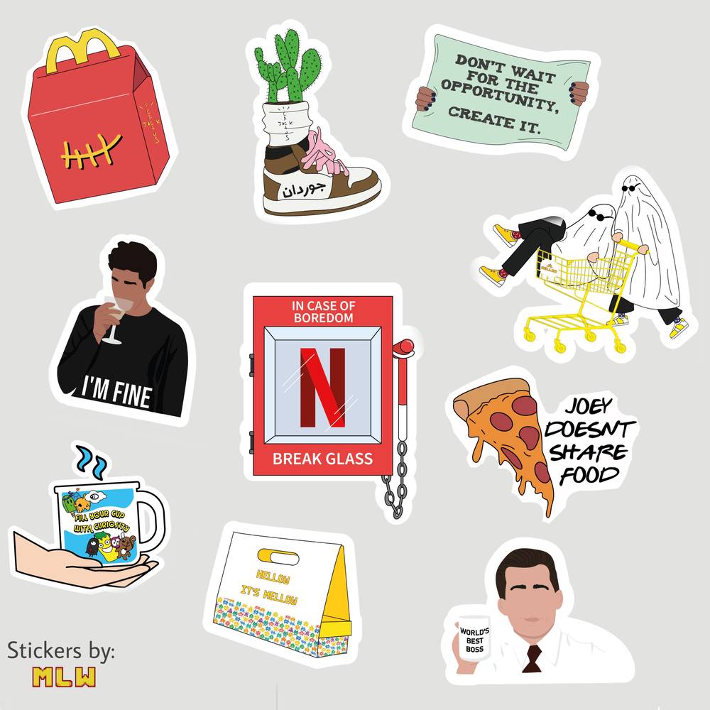  GOOD DAYS Stickers 