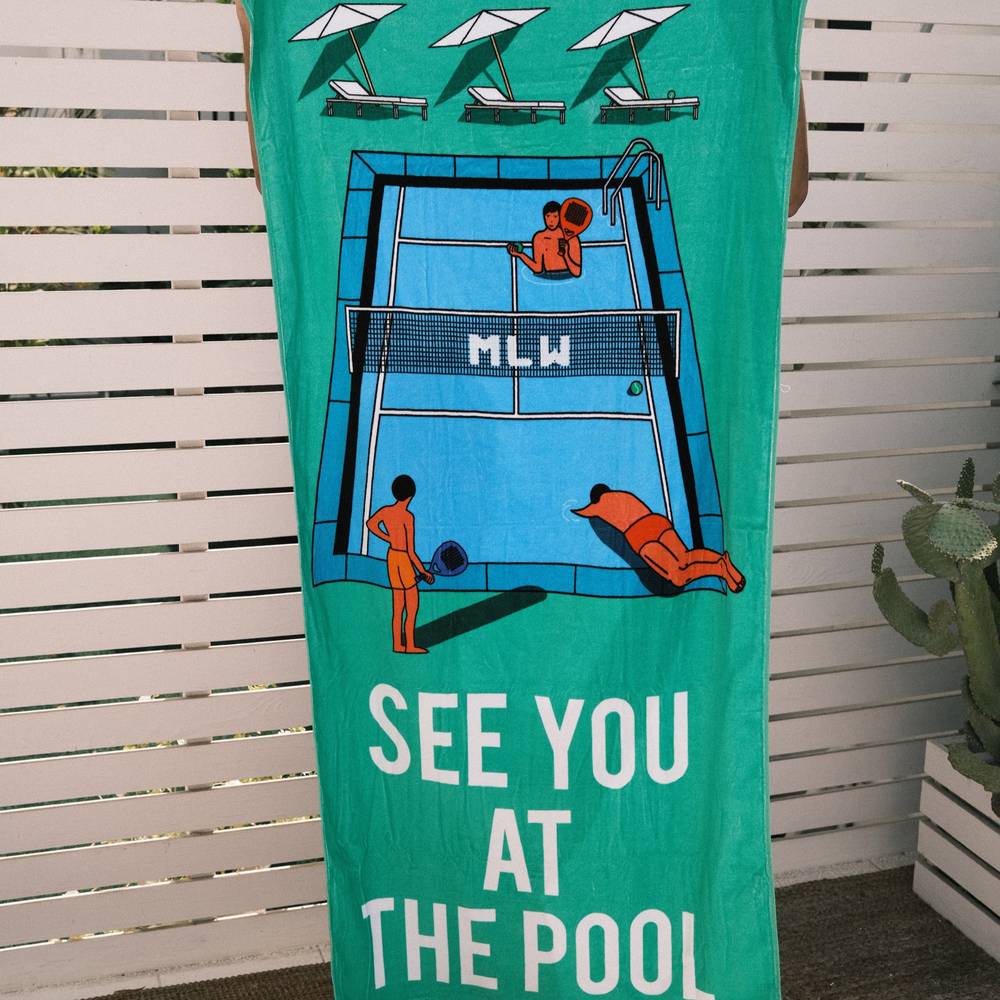 See You At The Pool Towel