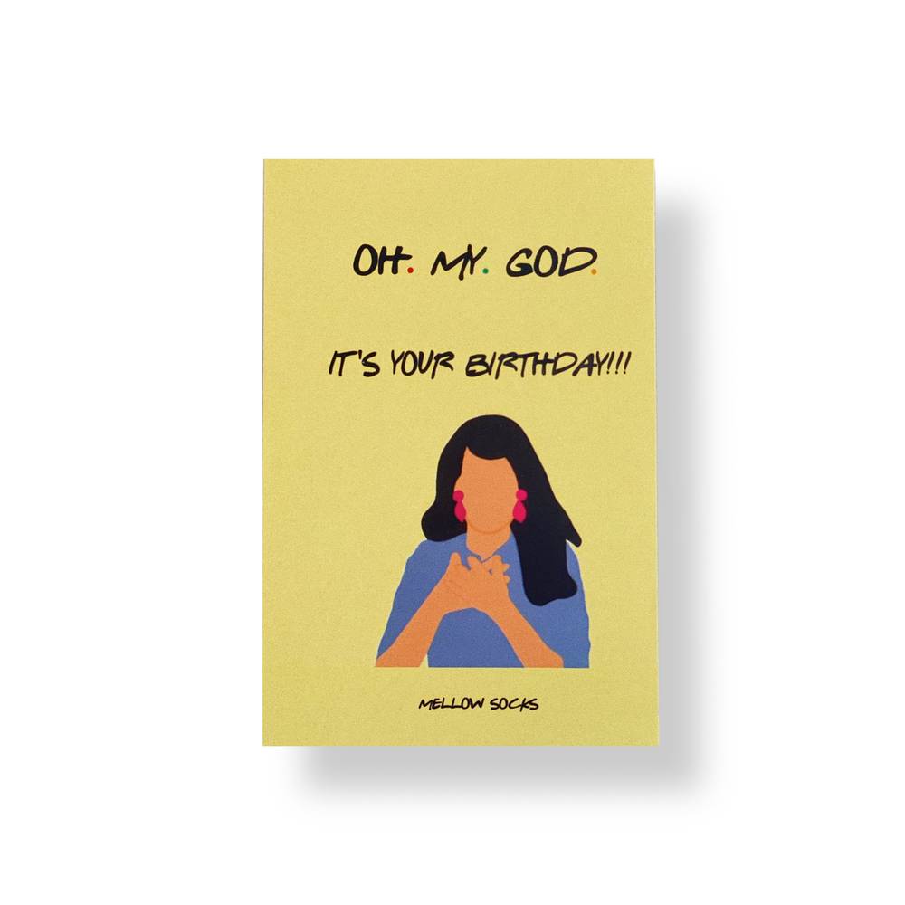 FRIENDS - OH MY GOD I'TS YOUR BIRTHDAY Card 