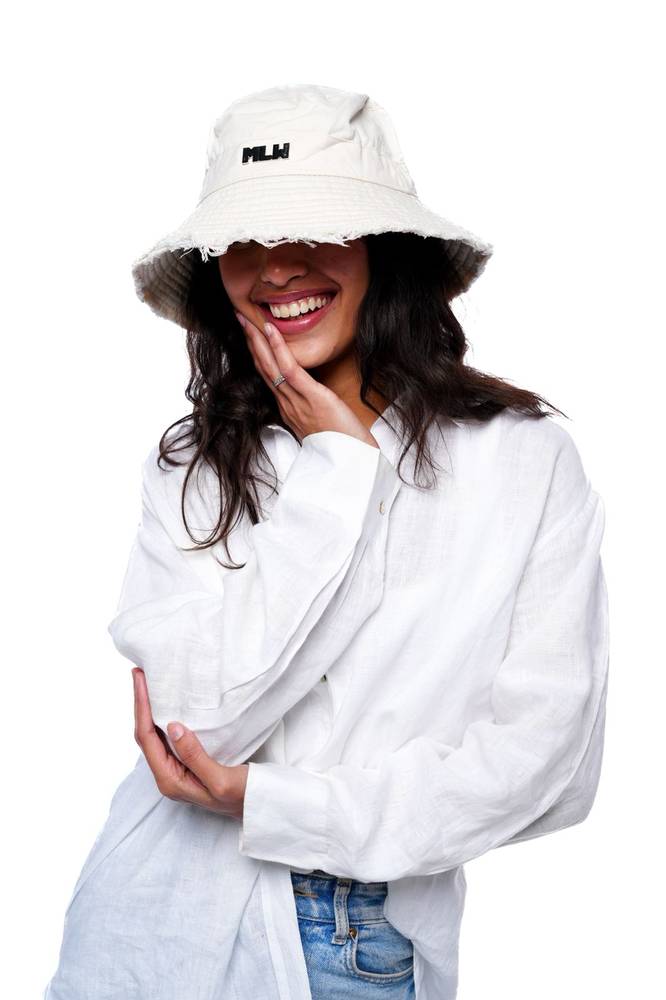 mlw beige bucket hat