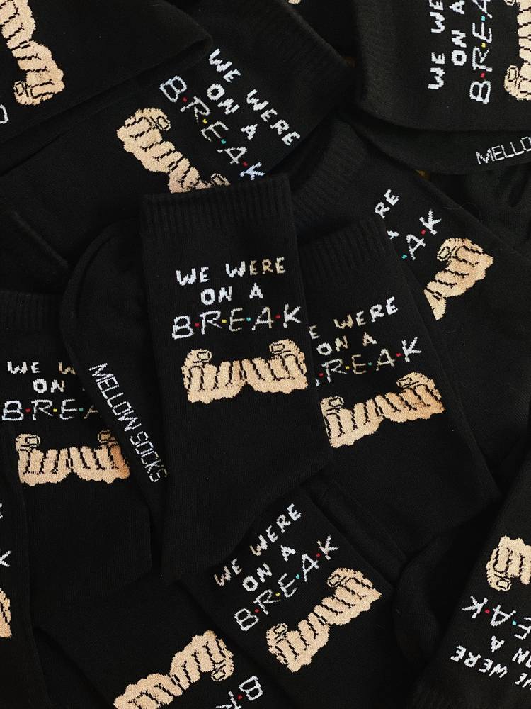 FRIENDS - We Were On A BREAK Socks 