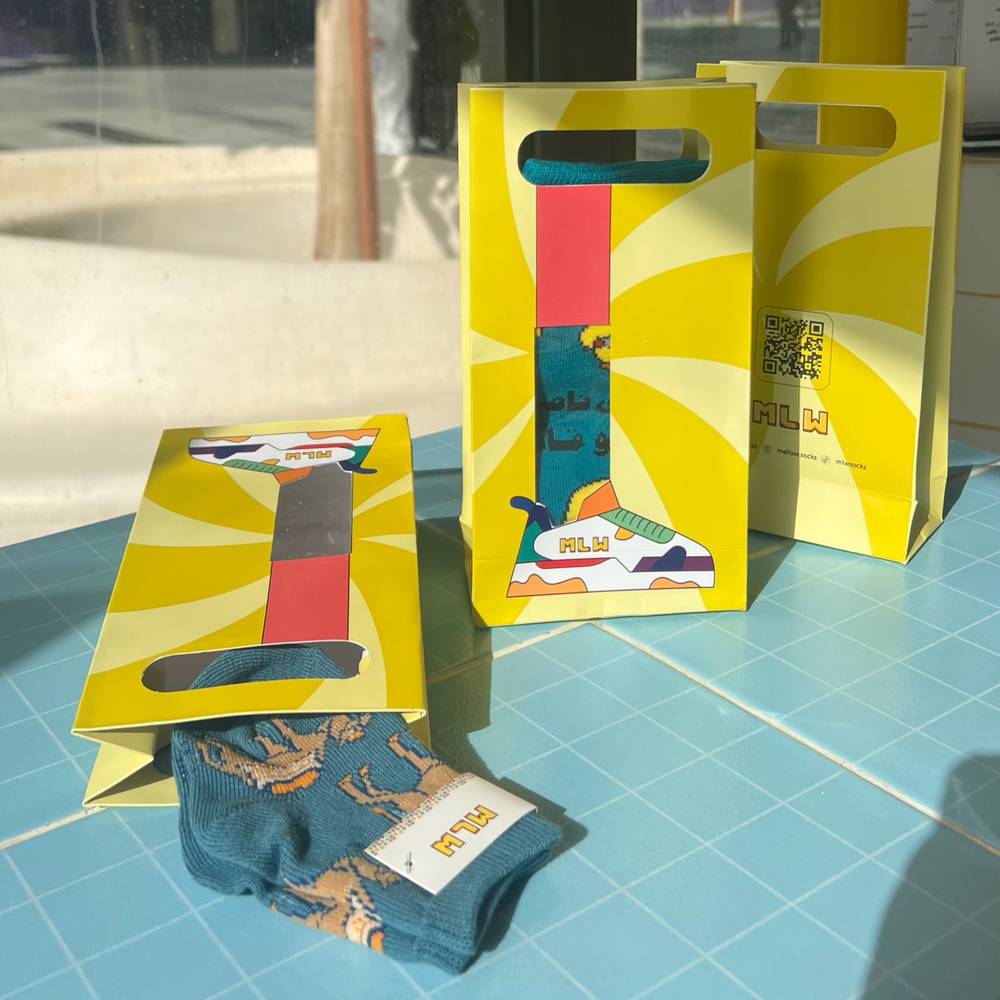 MLW Gift Bag - Yellow 