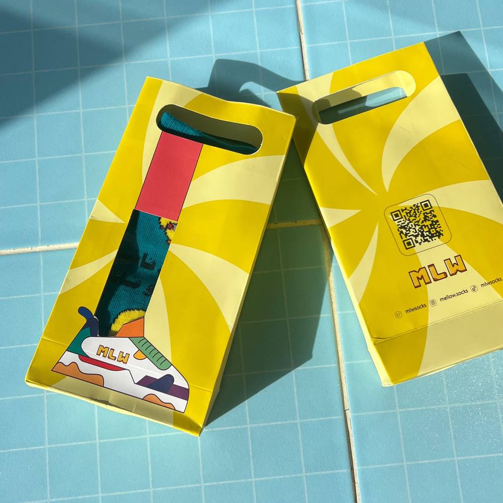 MLW Gift Bag - Yellow 