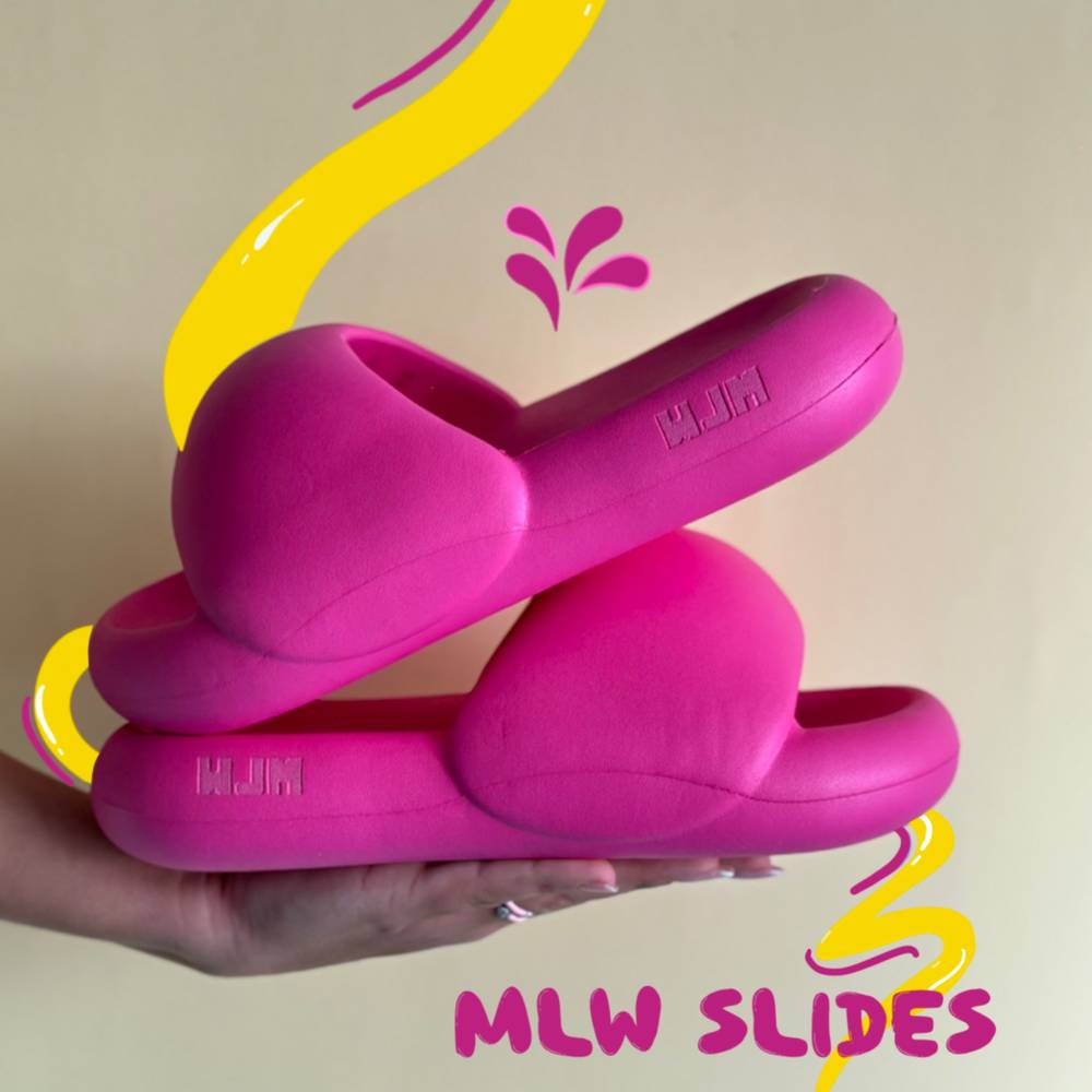 Hot Pink Slides