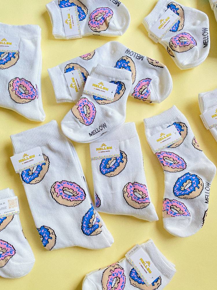 Donut Kids Socks 