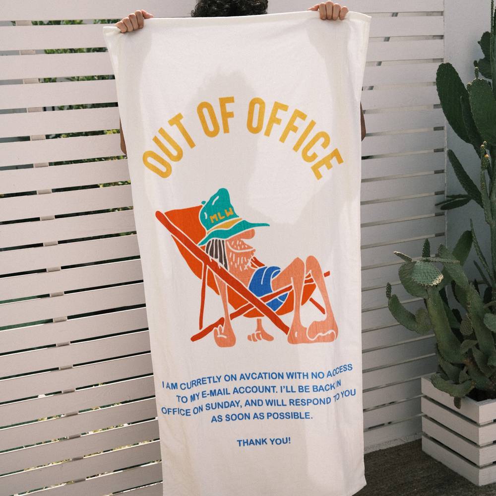 Out Of Office Towel