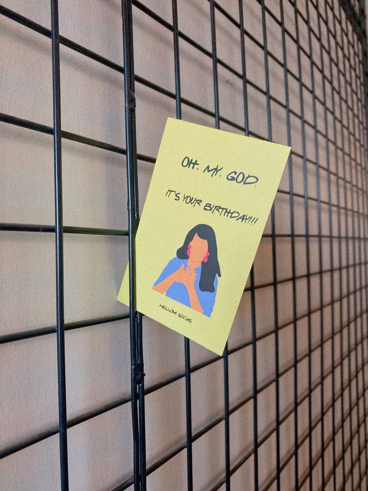 FRIENDS - OH MY GOD I'TS YOUR BIRTHDAY Card 