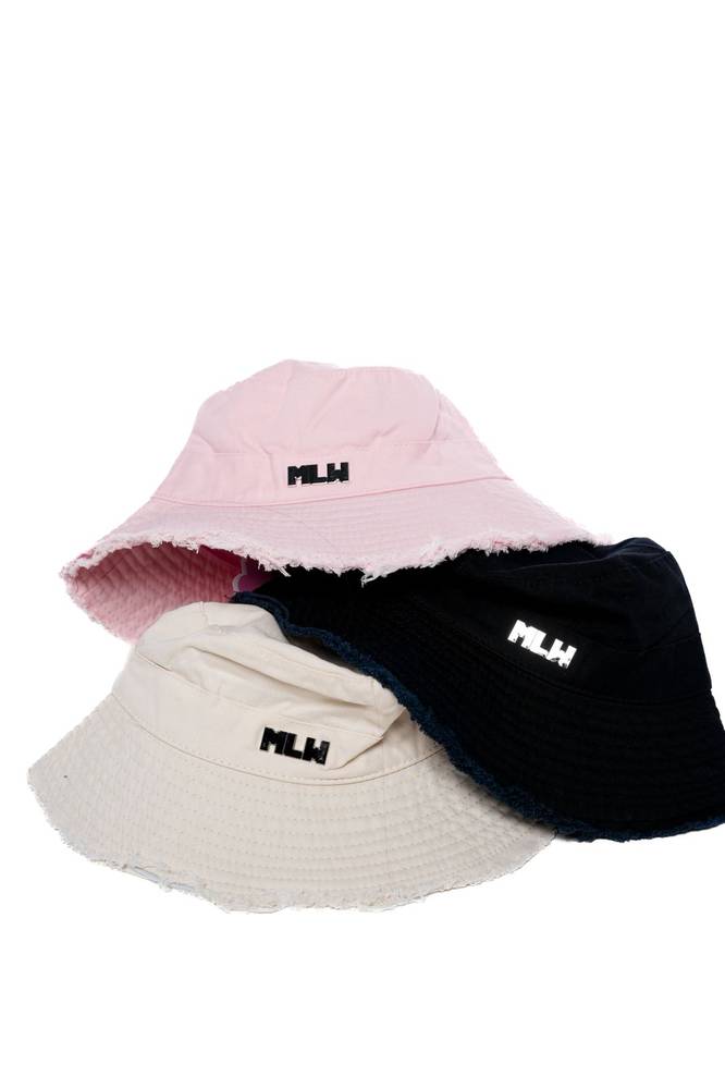 Mlw pink bucket hat