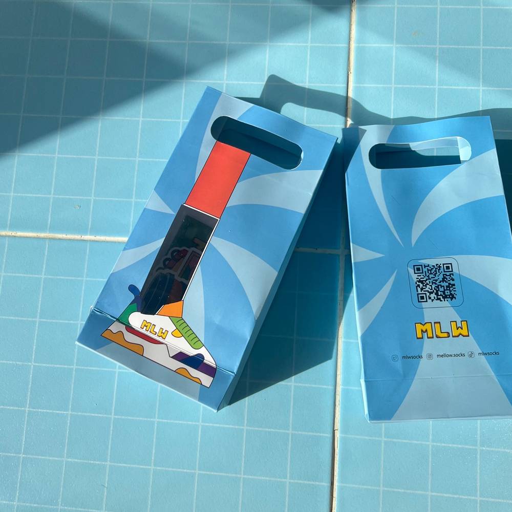 MLW Gift Bag - blue