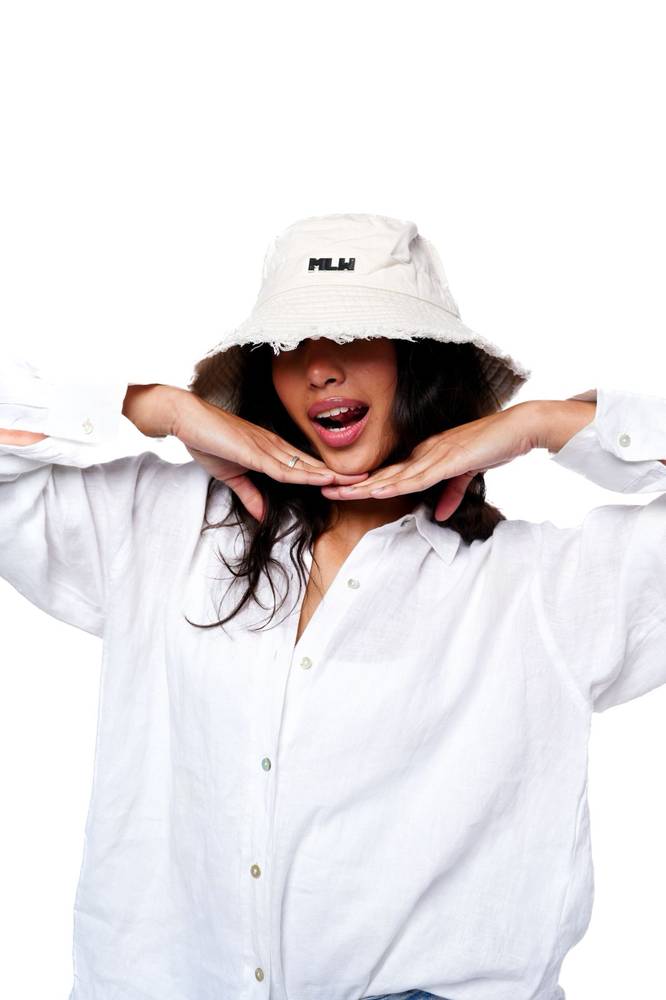 mlw beige bucket hat