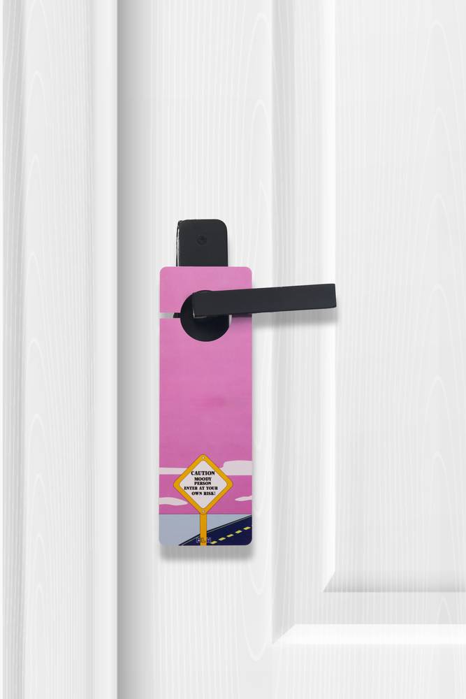 Moody Person Door Hanger 