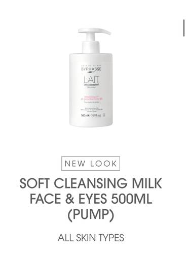 CLEANSING MILK FACE & EYES