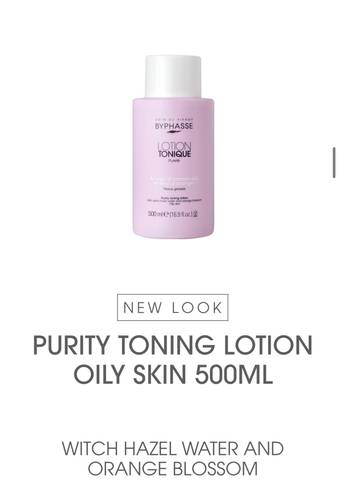 PURITY TONING LOTION