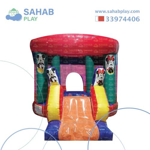 إيجار نقازة هوائية ميكي ماوس على شكل كيكة 5.50×3×2.40 متر في البحرين