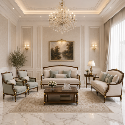 Chantelle Emperor Sofa Set
