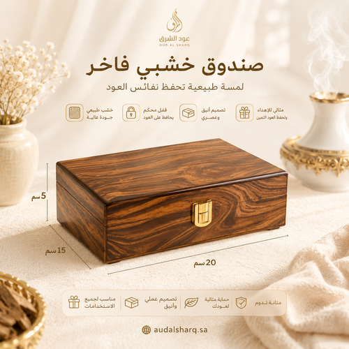 صندوق خشبي