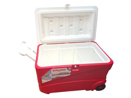 Ice Box 84L (cosmoplast) ايس بوكس كيبكولد دلكس 84 لتر مع اطارات