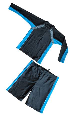 بدلة سباحة اطفال قطعتين راش جارد Children Rash Guard up & Down