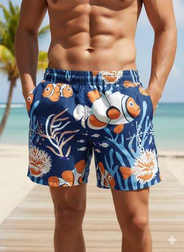 شورت سباحة جامبو Plain Short Big Size