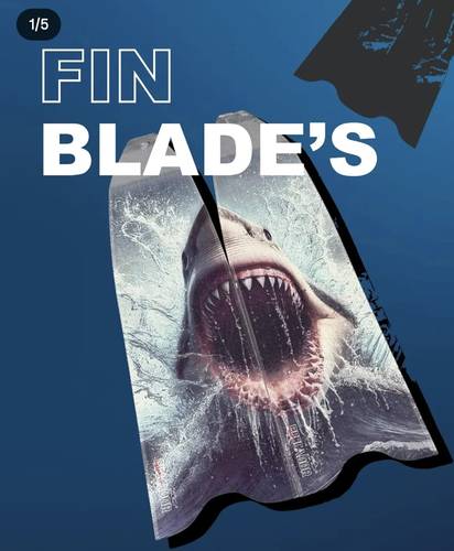 Carbon Blade Fins W/ Design-Pescador