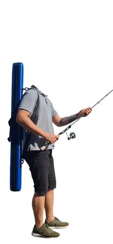 Fishing Rod Case Thick Hard Shell Bag