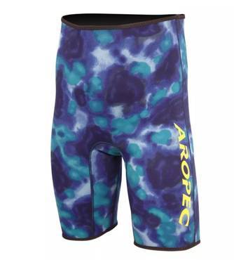 Diving Short 1.5mm (aropec camouflage) شورت غوص مموه ايروبيك 1.5 ملي