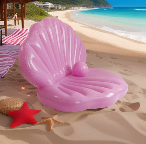 Inflatable Floating Clamp Shell 160x160cm العاب مائية شكل جوهرة
