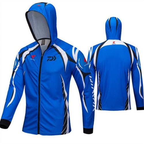 Fishing Long Sleeve تيشرت بحري بكاب