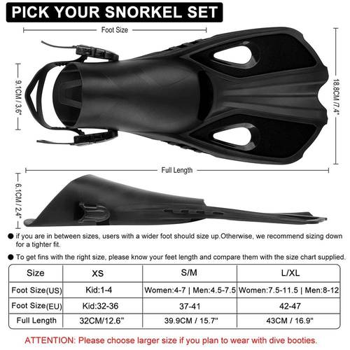 زعانف سكوبا فصير Small Fins