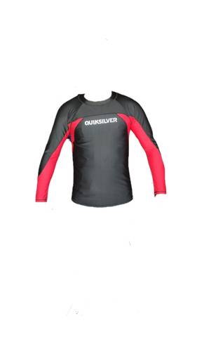 تيشرت راش جارد كم طويل كويك سيلفر Rash Guard Long Sleeve T-Shirt Quicksilver